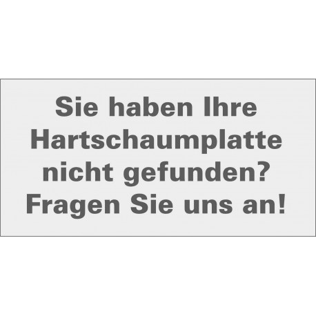 Hartschaumplatten