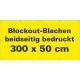 Blockout Werbebanner