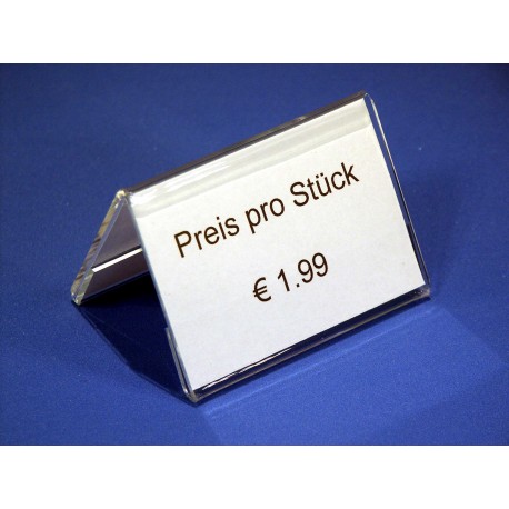 Tischreiter Acrylglas 105x74mm