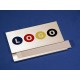 Namensschild Modell 1502 bedruckt
