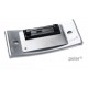 Namensschild polar® 35 "metal" 80x34mm edelstahl matt