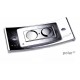 Namensschild polar® 35 "metal" 80x34mm chrom hochglanz